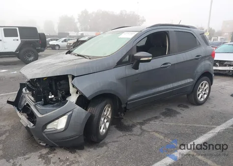 2020 Ford Ecosport Se from USA, damaged, VIN MAJ3S2GE0LC322425
